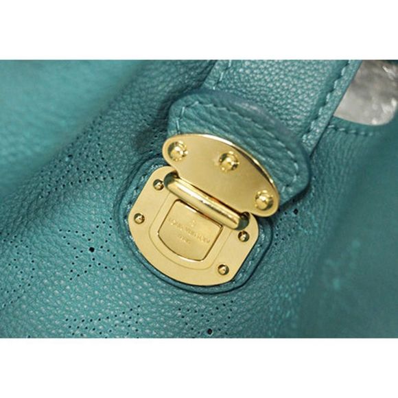 Louis Vuitton LV Mahina L Shoulder Bag Lagon Green - Picture 5 of 12